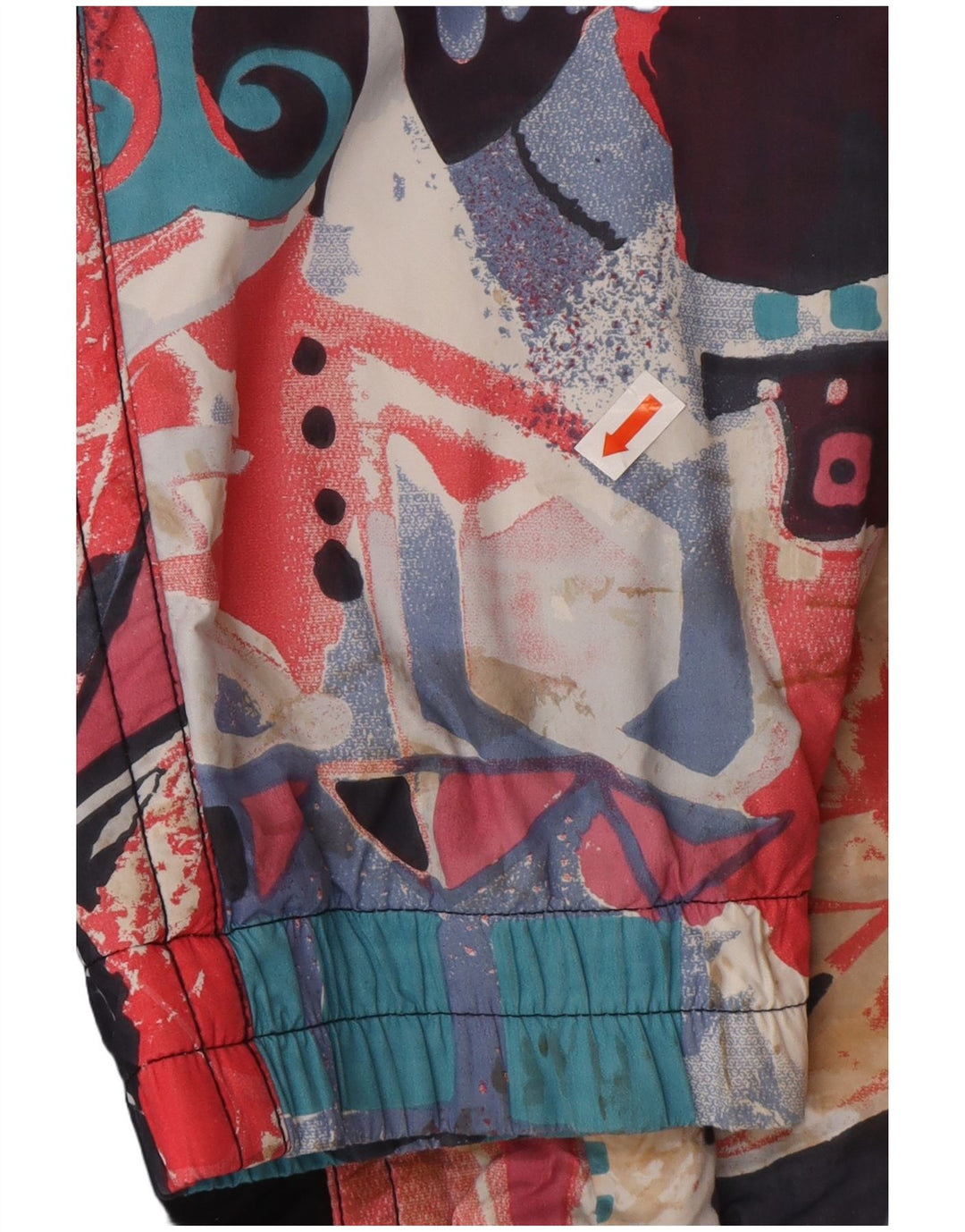 MAIER Ανδρικό πουλόβερ Oversized Windbreaker Jacket UK 6 XS Black Floral