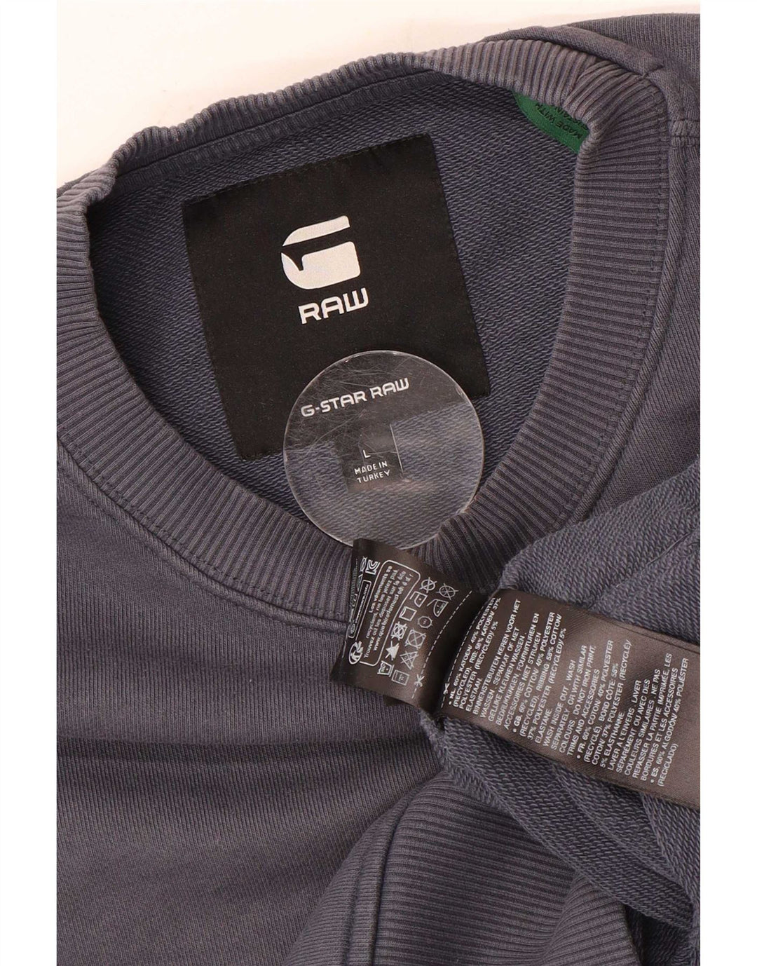 Ανδρικό στρατιωτικό φούτερ G-Star Jumper Μεγάλο Ναυτικό Βαμβακερό