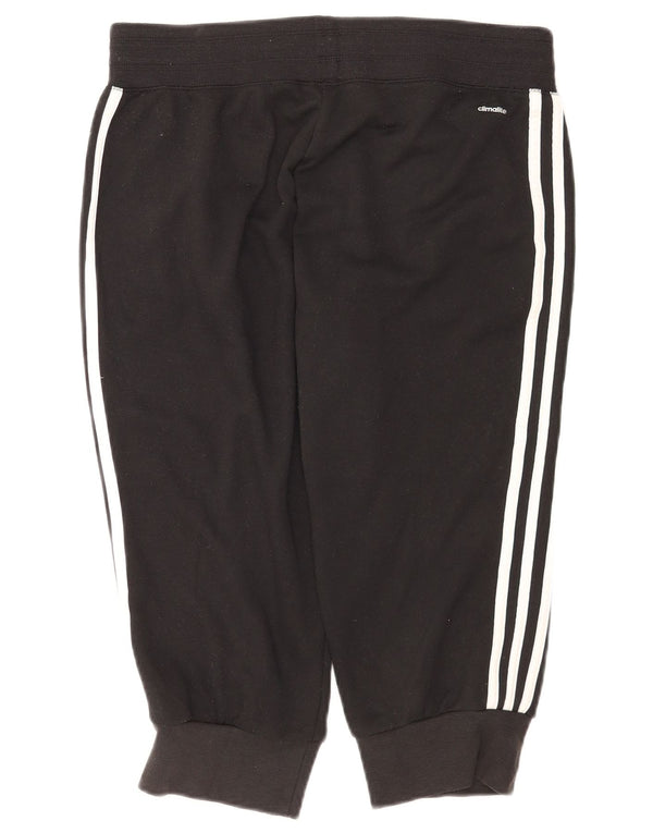 Adidas Womens Climalite Tracksuit Trousers Joggers UK 12/14 Medium Black