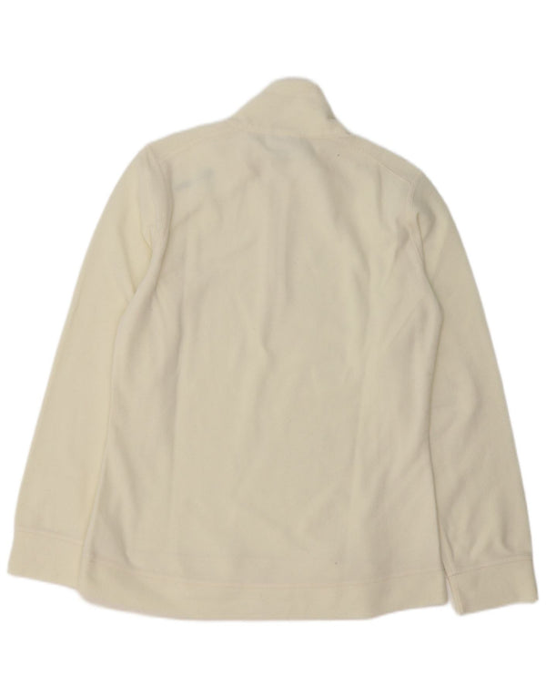 Champion Womens Zip Fleece Jumper UK 18 XL White