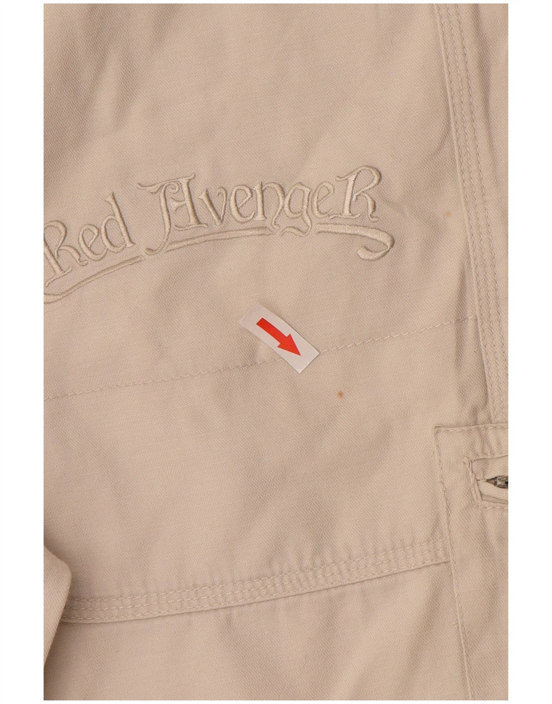 Vintage Ανδρικό Σορτς Cargo IT 44 XS W34 Λευκό βαμβακερό