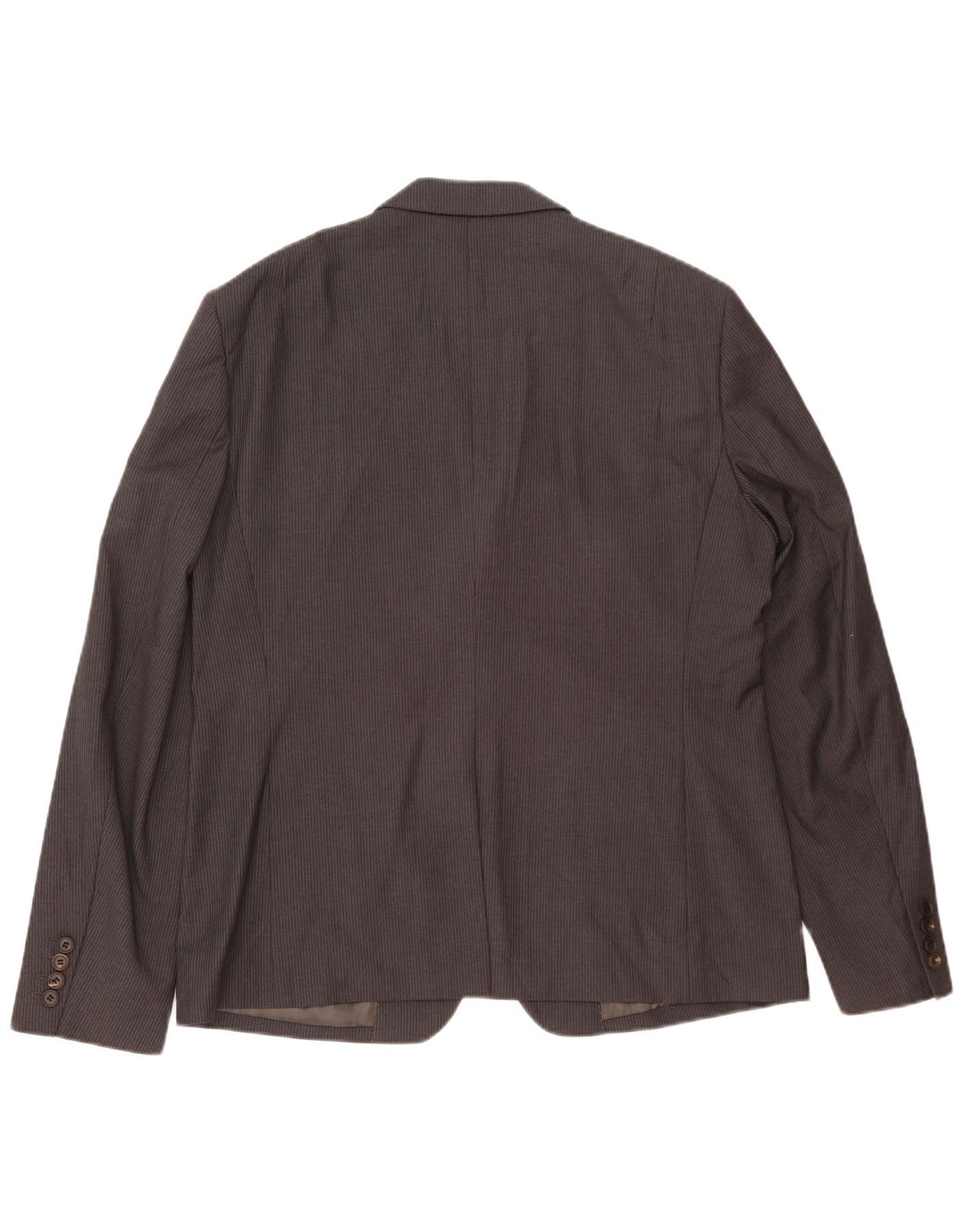 All Saints Ανδρικό σακάκι με 2 κουμπιά σακάκι UK 42 XL Grey Pinstripe