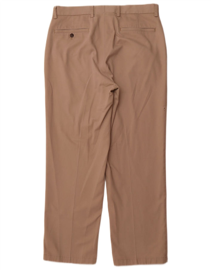 Orvis Ανδρικό ίσιο παντελόνι Chino W34 L30 Μπεζ βαμβακερό