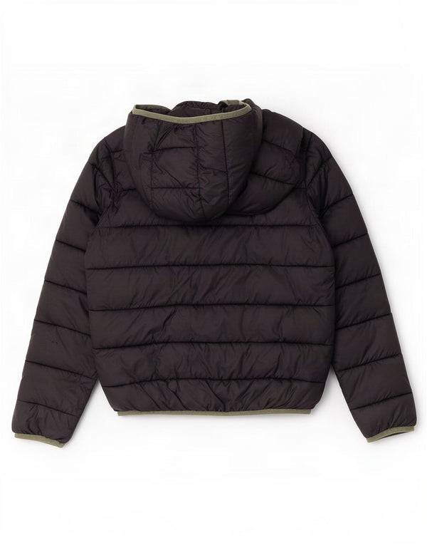 Champion Boys Hooded Jacket 11-12 Years Large Black