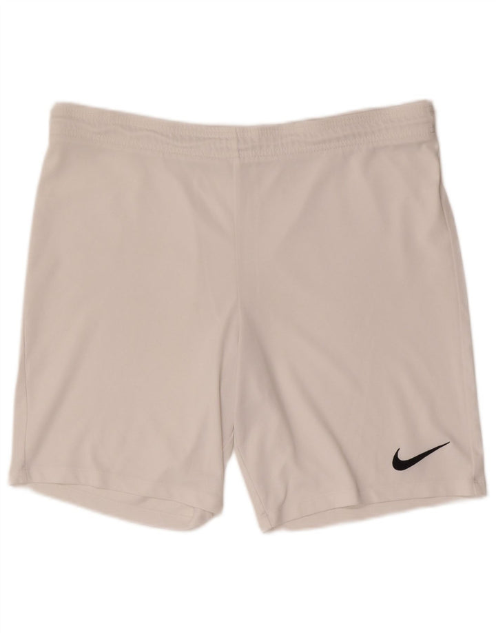 Ανδρικό αθλητικό σορτς Nike Dri Fit σε μεγάλο λευκό