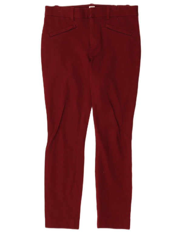Gap Γυναικείο Skinny Ankle Casual Παντελόνι US 2 XS W30 L27 Βαμβακερό μπορντό
