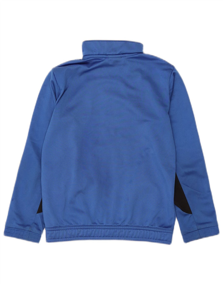 Adidas Boys αθλητική φόρμα Adidas Top Jacket 7-8 Years Blue Colourblock Polyester