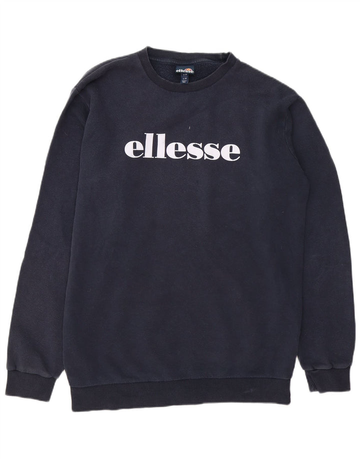 Ανδρικό γραφικό φούτερ Ellesse Jumper Medium Navy Blue