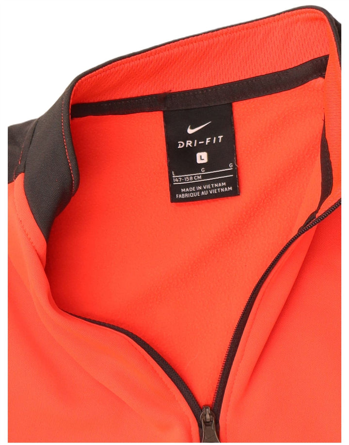 Nike Boys Dri Fit Graphic Pullover αθλητική φόρμα 12-13 ετών, μεγάλο πορτοκαλί