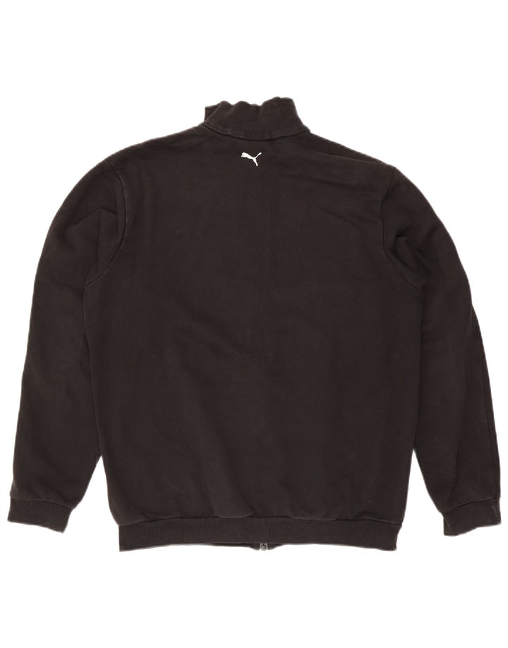 Puma Boys Graphic αθλητική φόρμα Top Jacket 15-16 Years Μαύρο