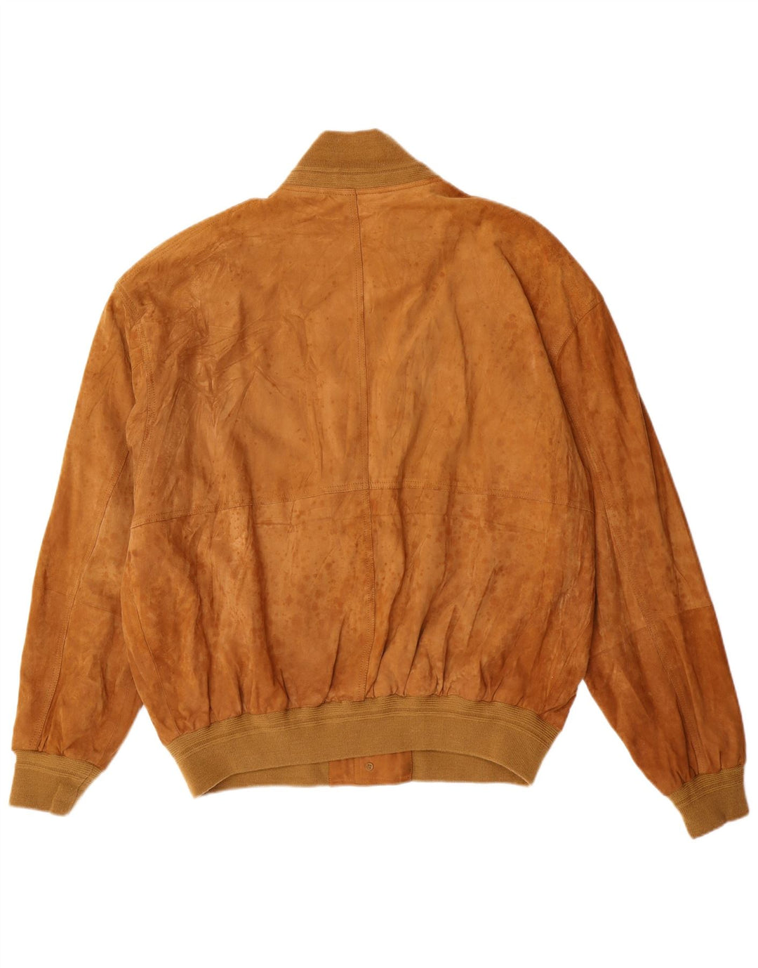 Freeheron Ανδρικό Suede Bomber Jacket IT 56 XL Καφέ Δερμάτινο