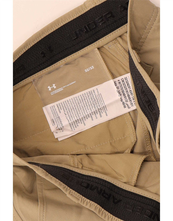 Under Armour Ανδρικό Slim Chino Παντελόνι W32 L32 Beige Polyester