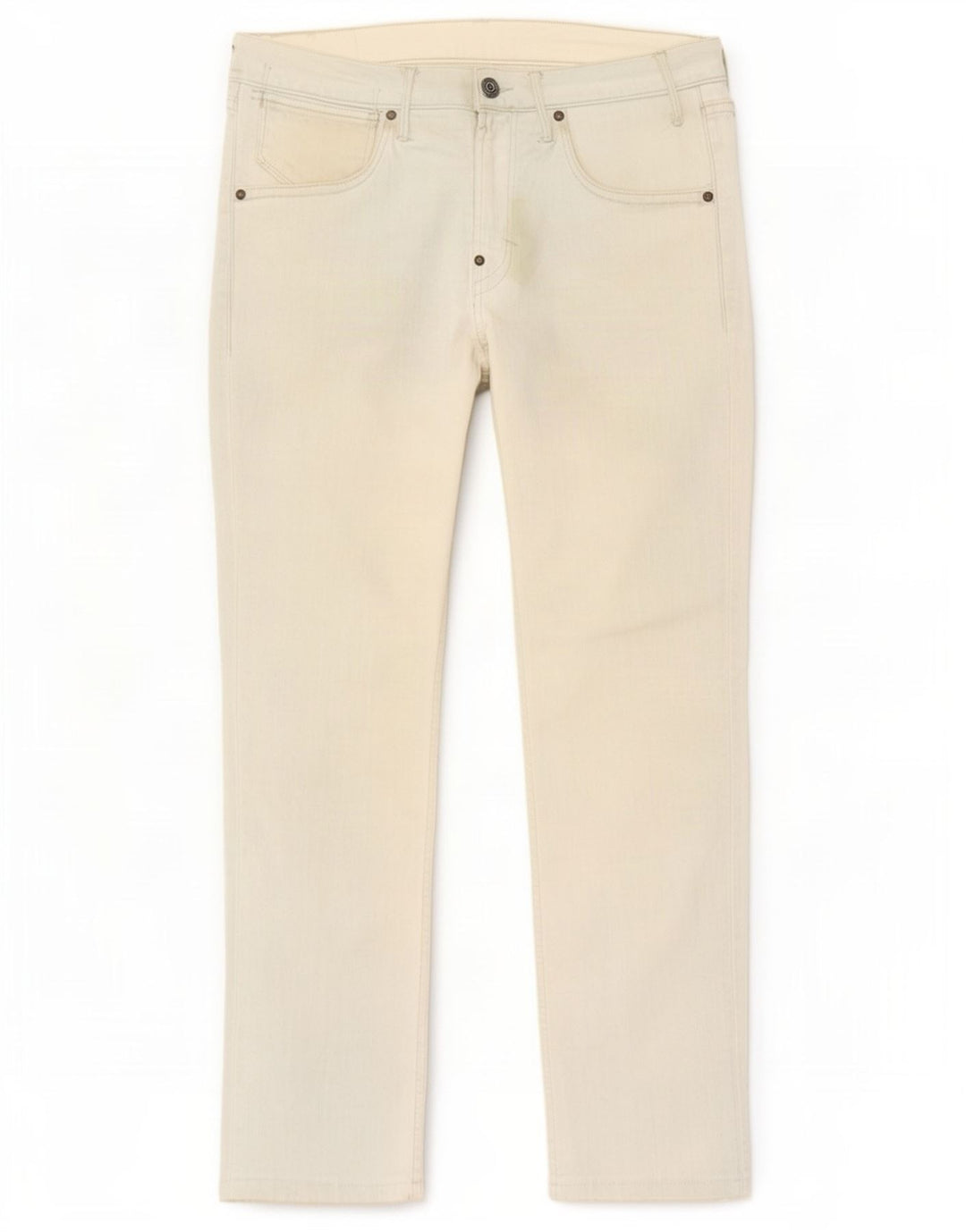 Γυναικείο τζιν ίσιο Levi's W30 L27 Λευκό