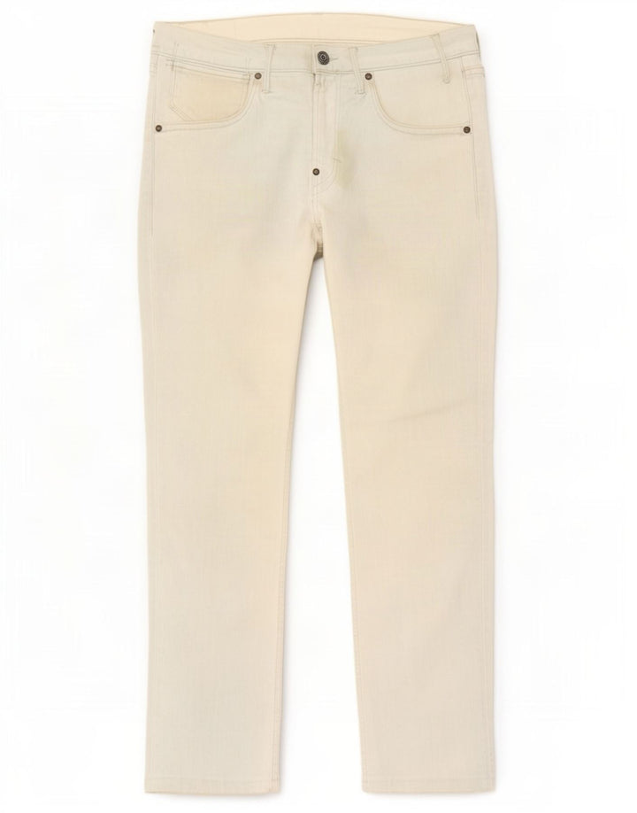 Γυναικείο τζιν ίσιο Levi's W30 L27 Λευκό