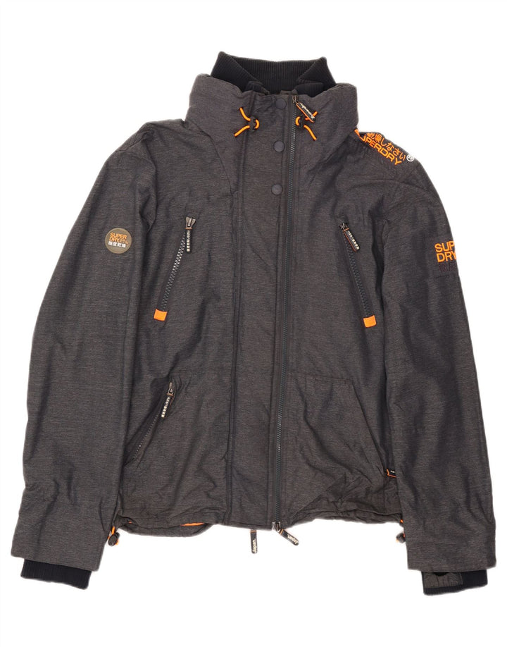 Ανδρικό μπουφάν Windbreaker Superdry UK 42 XL Grey Nylon
