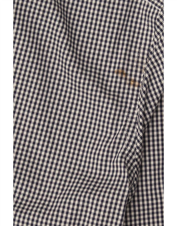 Tommy Hilfiger Ανδρικό πουκάμισο Slim Fit Μέγεθος 15 Medium Navy Blue Gingham