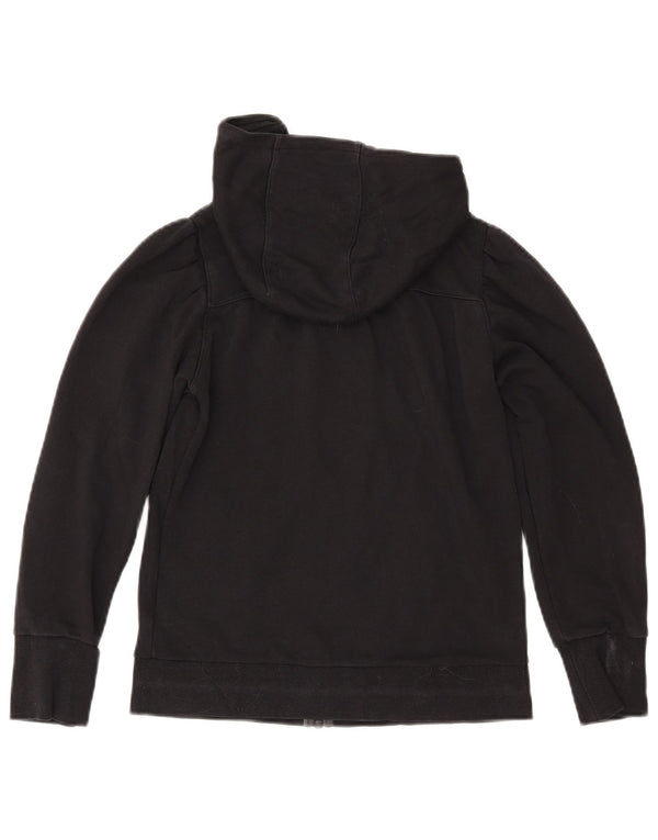 Nike Girls Zip Hoodie πουλόβερ 10-11 ετών Medium Black Colorblock