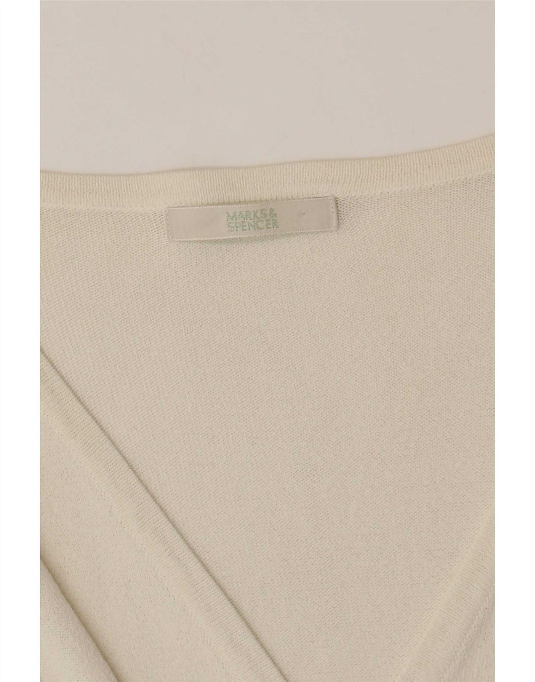 Marks & Spencer Γυναικεία Ζακέτα πουλόβερ UK 10 Small Off White