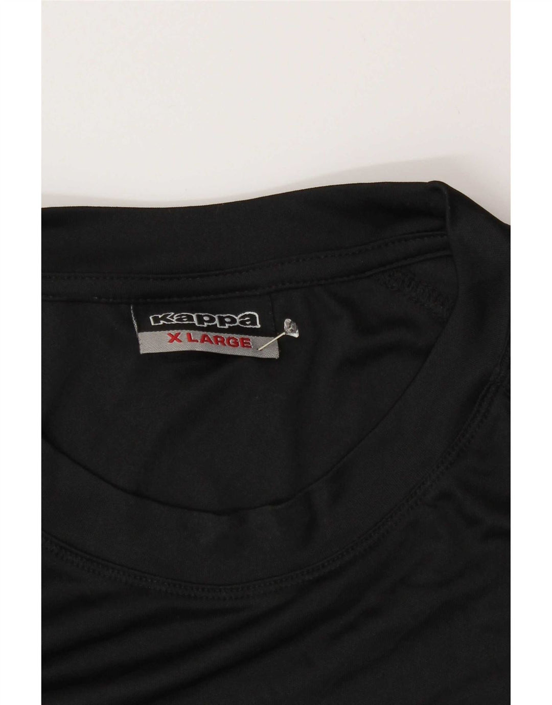 Ανδρικό γραφικό T-Shirt Kappa Top XL Μαύρο