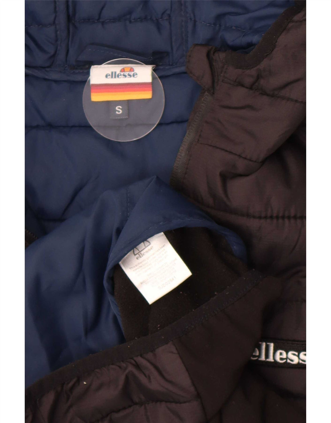 Ανδρικό μπουφάν με κουκούλα Ellesse UK 36 Small Black Nylon