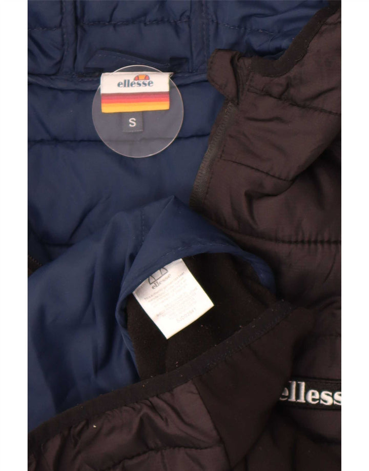 Ανδρικό μπουφάν με κουκούλα Ellesse UK 36 Small Black Nylon