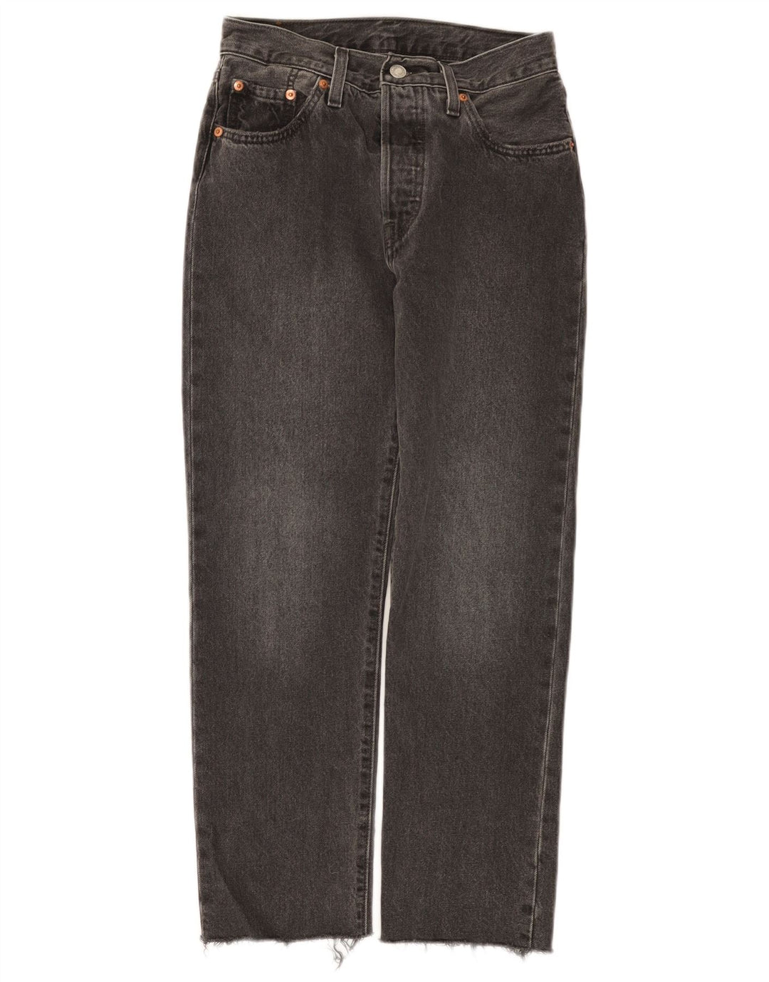 Γυναικείο Levi's 501 Straight Jeans W25 L26 Γκρι βαμβακερό