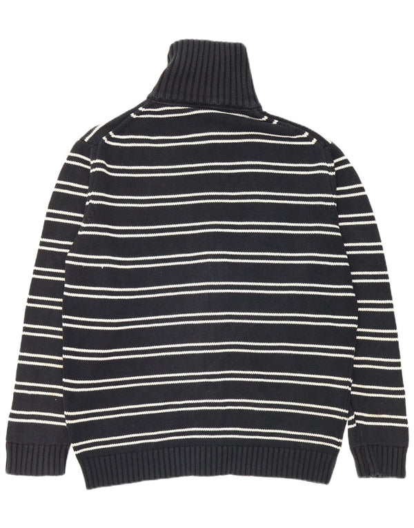 Ανδρικό πουλόβερ Zara Ζακέτα XL Navy Blue ριγέ