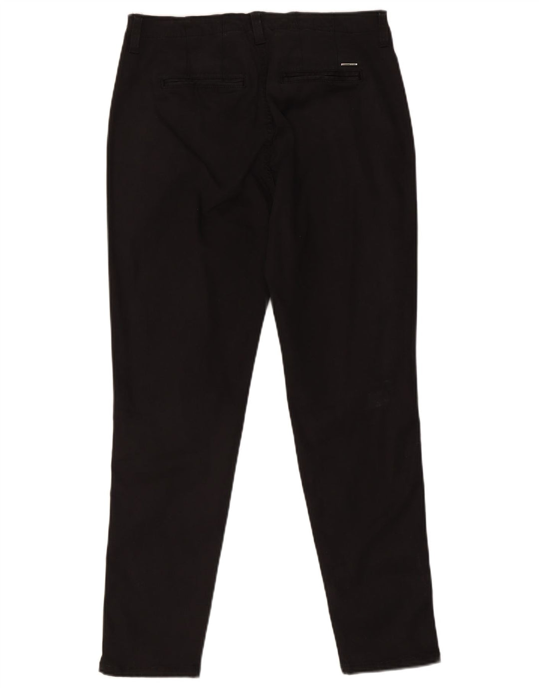 Guess Γυναικείο Slim Chino Παντελόνι W31 L29 Μαύρο Lyocell