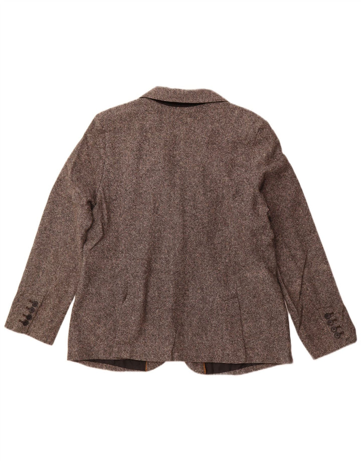 EDDIE BAUER Γυναικείο σακάκι 2 κουμπιών US 18 2XL Γκρι μαλλί