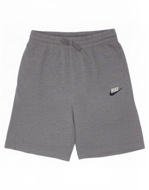 Αθλητικό σορτς Nike Boys Standard Fit 13-14 ετών XL Γκρι βαμβακερό