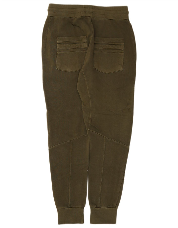 Ανδρική φόρμα Zara Παντελόνι Joggers Μεσαίο Χακί Βαμβακερό