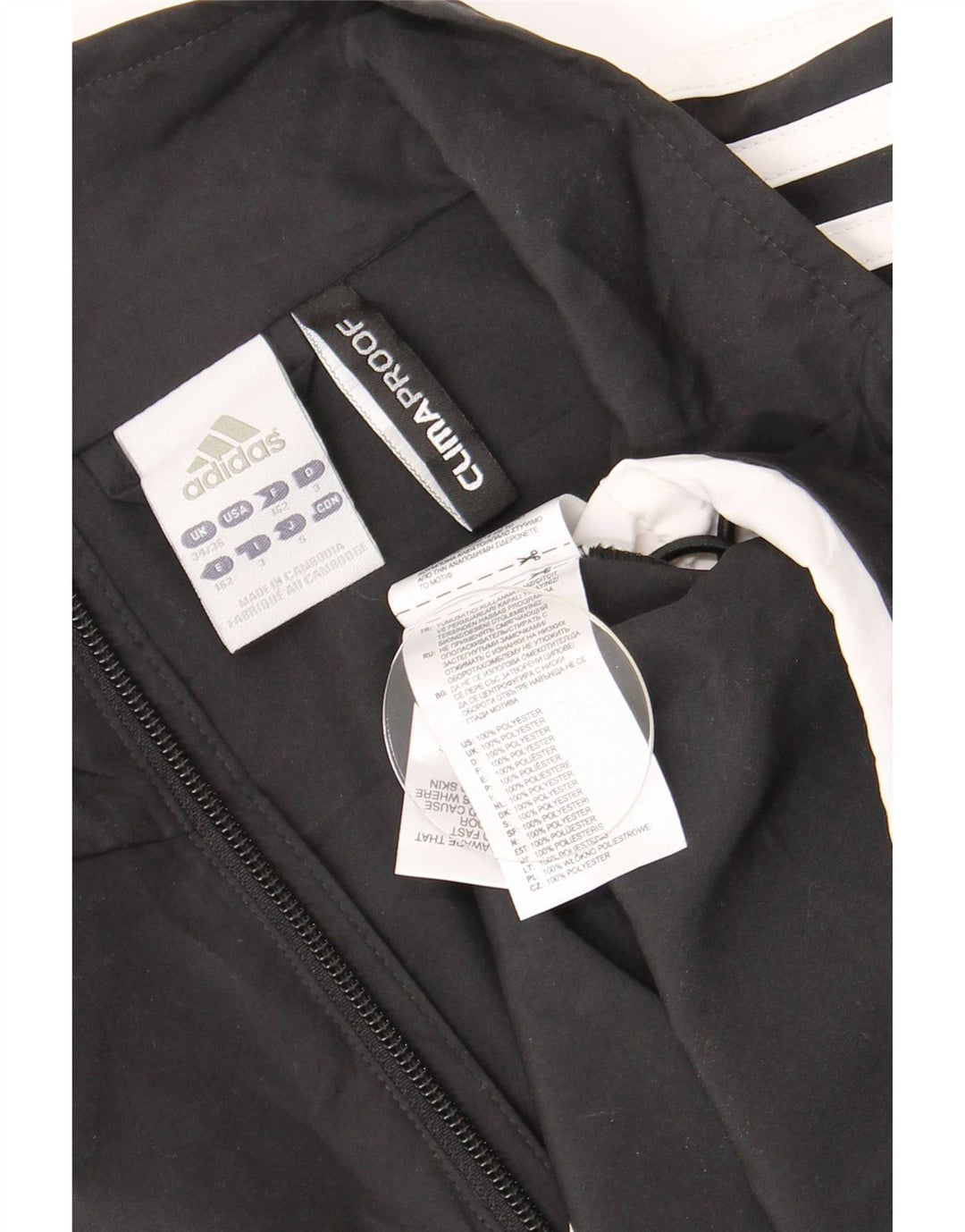 Adidas Ανδρική φόρμα πουλόβερ με απόδειξη Clima Top UK 34/36 Small Black