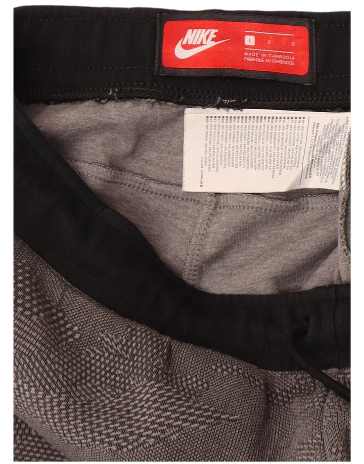 Ανδρική φόρμα Nike Παντελόνι Joggers μεγάλο γκρι βαμβακερό