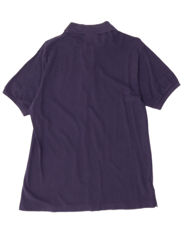 Ανδρικό πουκάμισο πόλο Lacoste, νούμερο 4, Βαμβακερό, μεσαίο ναυτικό μπλε