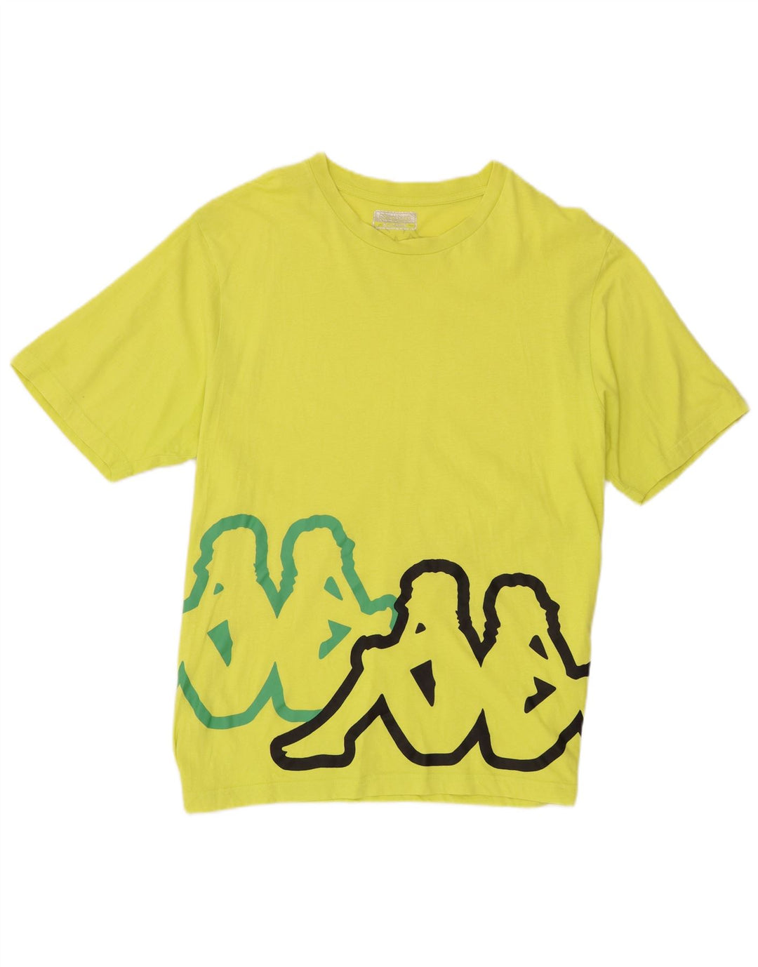 Ανδρικό γραφικό T-Shirt Kappa Top XL Κίτρινο