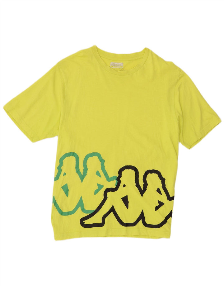 Ανδρικό γραφικό T-Shirt Kappa Top XL Κίτρινο