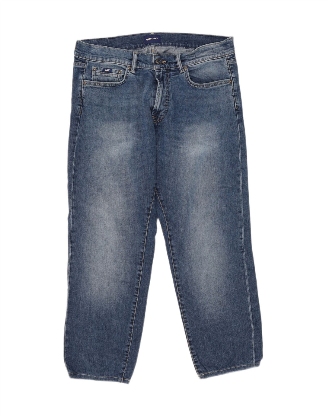 Ανδρικό τζιν Gas Cropped W33 L26 Blue Cotton