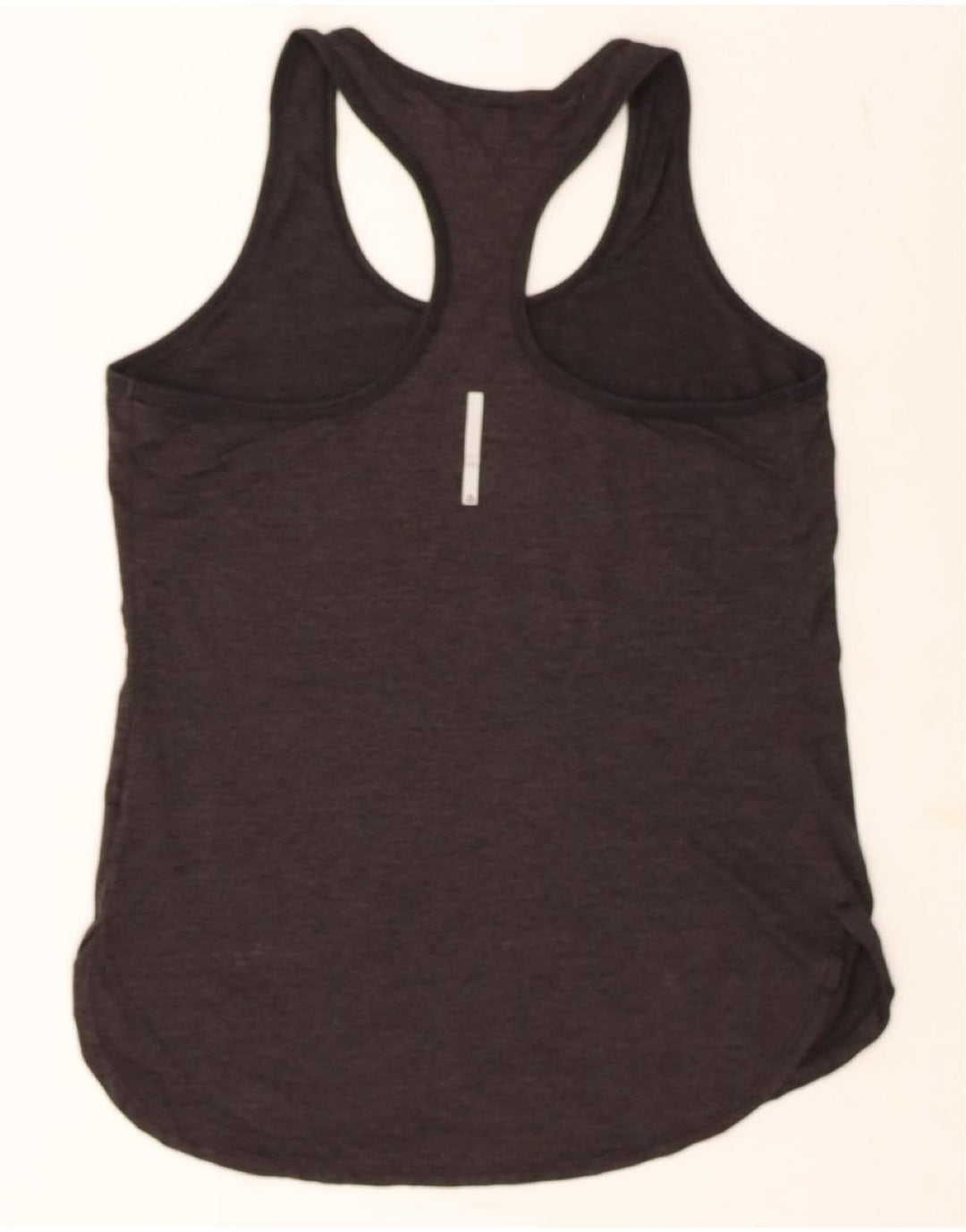 REEBOK Womens Vest Top UK 12 Medium Grey Polyester Vintage Reebok and Second-Hand Reebok from Messina Hembry 