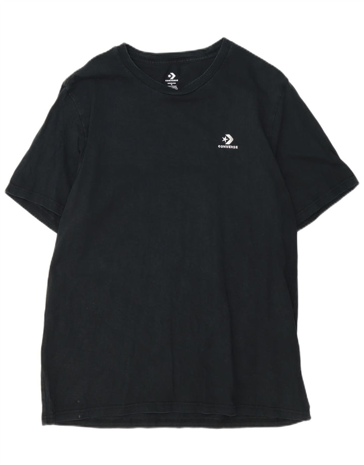 Ανδρικό T-Shirt CONVERSE Top XL Μαύρο βαμβακερό