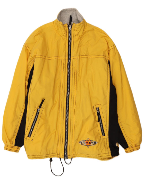 Ανδρικό μπουφάν Cosmos Loose Fit Windbreaker UK 40 Large Yellow Colourblock