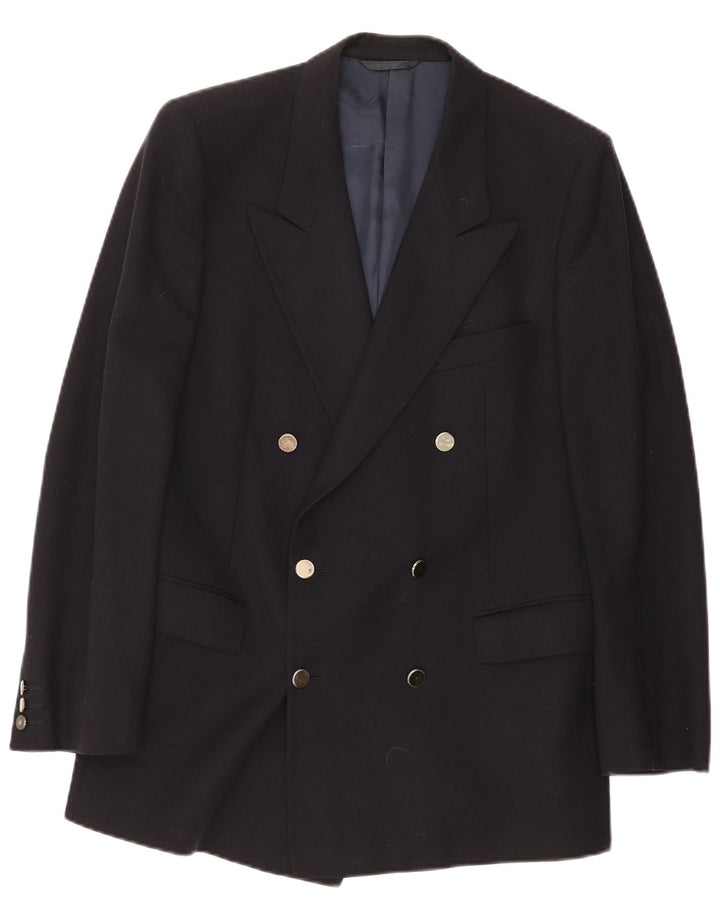Essere Ανδρικό Μπλέιζερ Διπλό Μπουφάν IT 50 Large Navy Blue