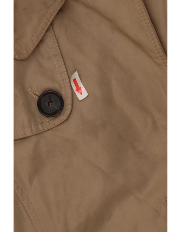 Zara Γυναικεία καμπαρντίνα UK 14 Medium Beige Polyester