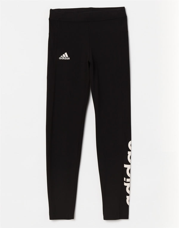 Γυναικεία γραφικά κολάν Adidas Medium Black Sports
