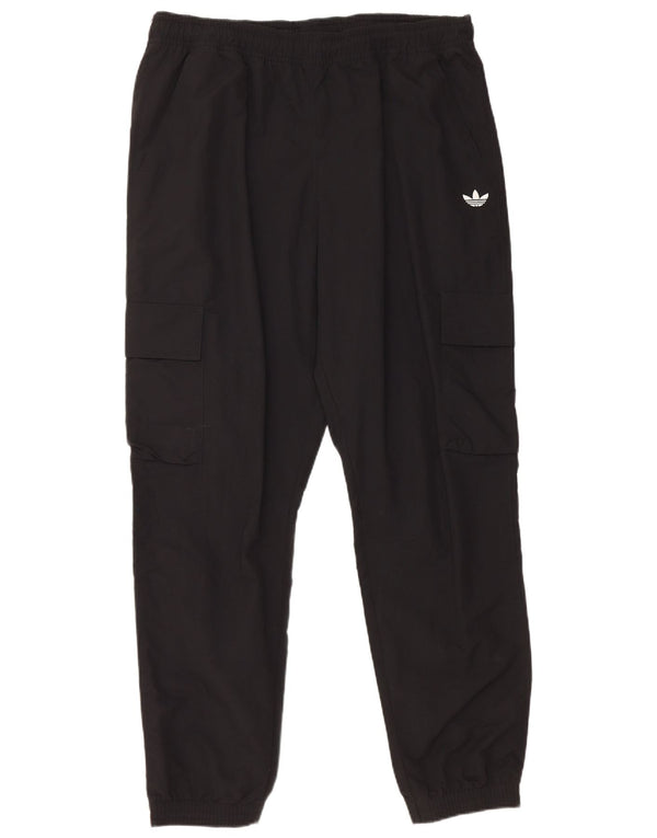 Adidas Ανδρική φόρμα Cargo Παντελόνι Joggers XL Μαύρο Πολυεστέρας