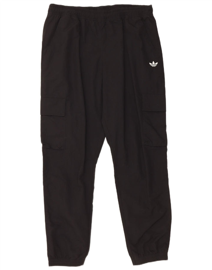 Adidas Ανδρική φόρμα Cargo Παντελόνι Joggers XL Μαύρο Πολυεστέρας