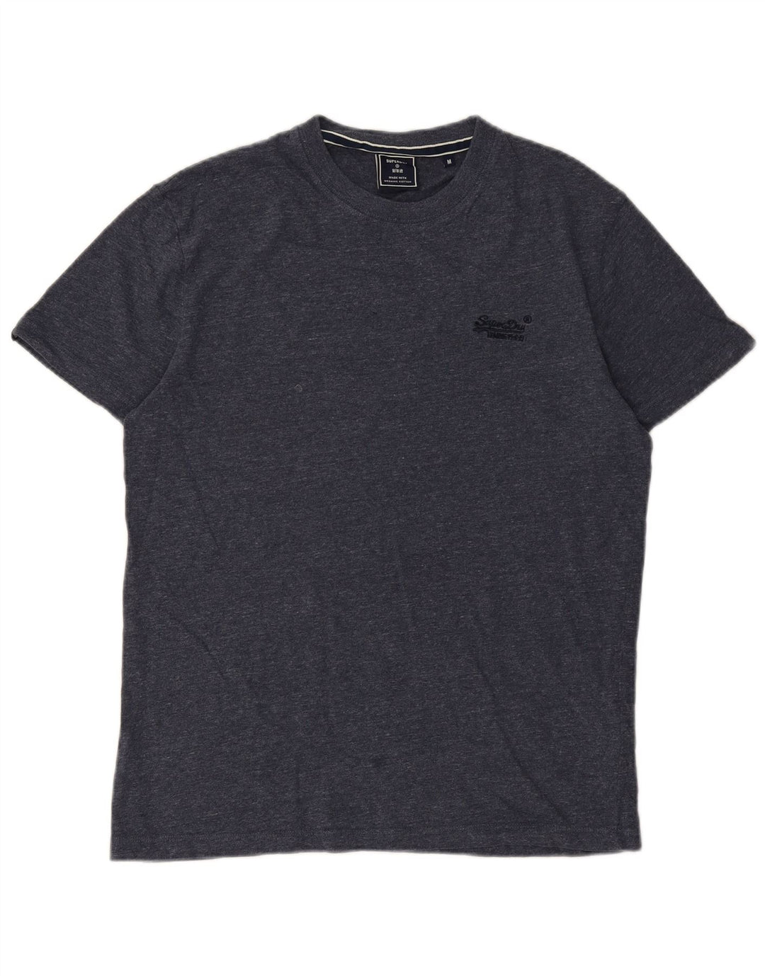Ανδρικό T-Shirt Superdry Τοπ μεσαίου μπλε βαμβακερό
