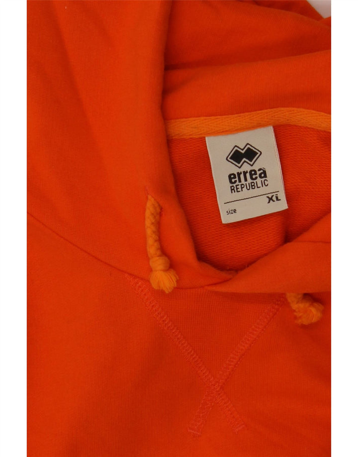 ERREA Ανδρικό γραφικό κουκούλα Jumper XL Orange Colourblock