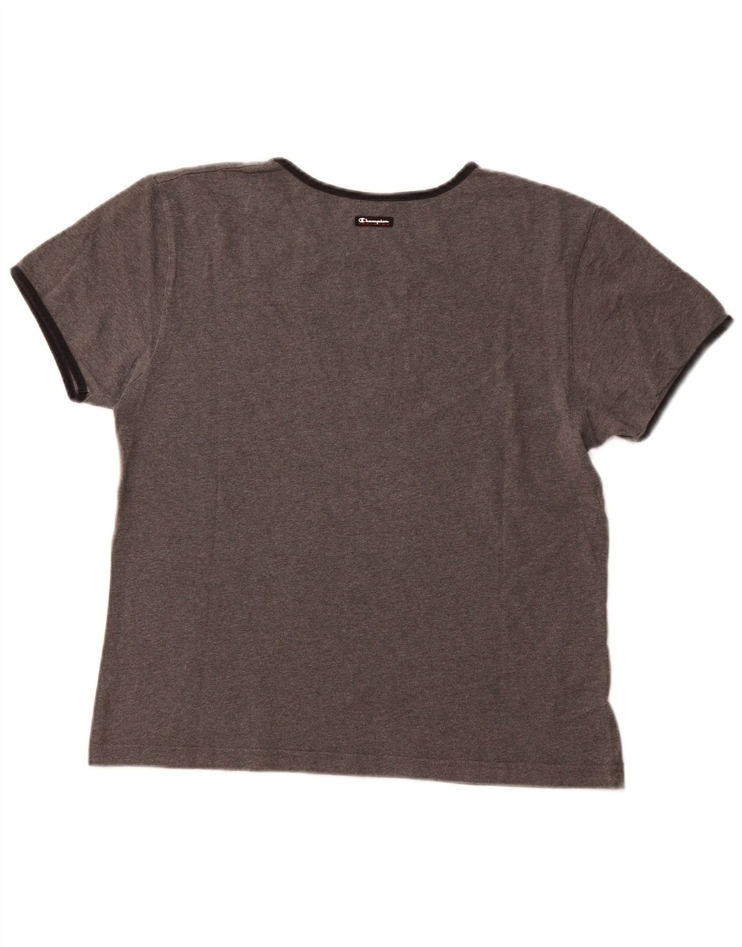 Γυναικείο T-Shirt CHAMPION Top UK 18 XL Γκρι βαμβακερό