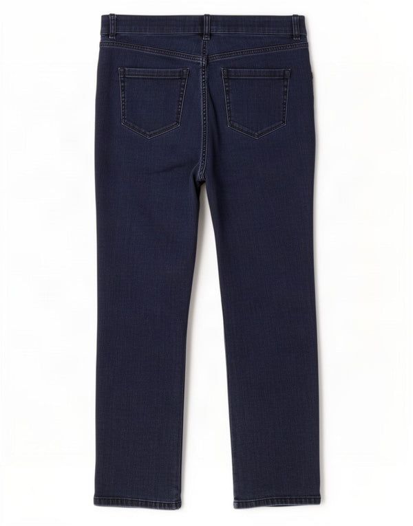 Marks & Spencer Γυναικεία Straight Jeans UK 16 Large W34 L29 Navy Blue