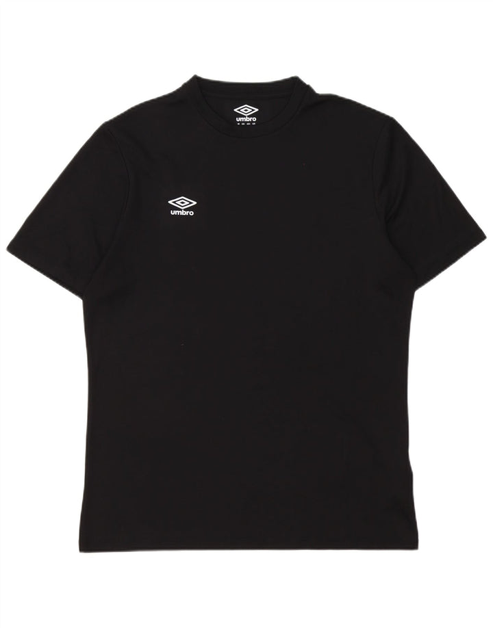 Ανδρικό T-Shirt Umbro Top Medium Μαύρο Πολυεστέρας